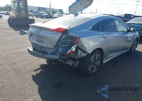 2018 Honda Civic Ex-T from USA, damaged, VIN JHMFC1F31JX035937